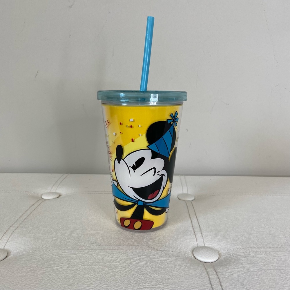 Disney Celebrate Mickey Mouse Anniversary Plastic Tumbler